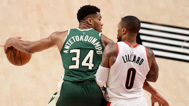 Milwaukee Bucks Giannis Damian Lillard